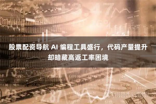 股票配资导航 AI 编程工具盛行，代码产量提升却暗藏高返工率困境